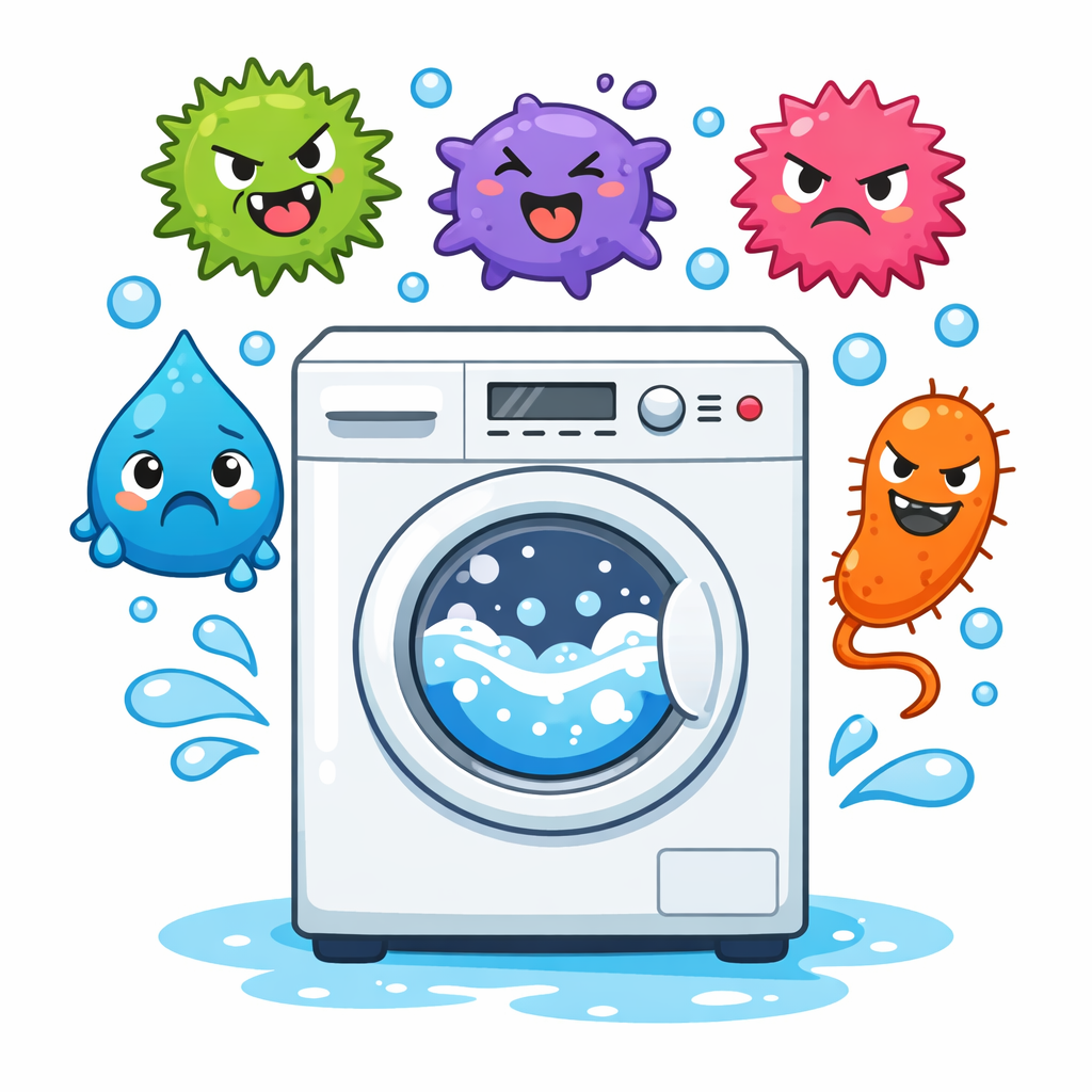洗衣機有細菌